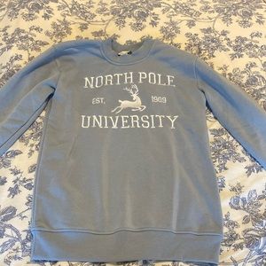 Baby Blue Winter Crewneck